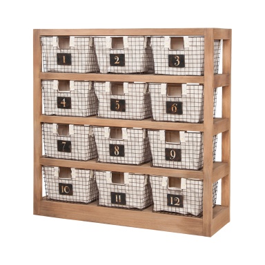 Das Regal Locker Baskets With Shelves