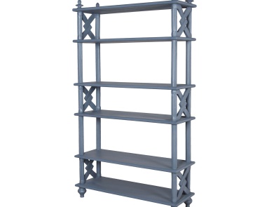 Regal Grain De Bois Display Shelves Guild Master