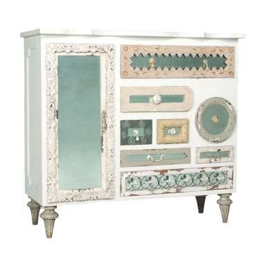 Kommode Mirror Mosaic Chest