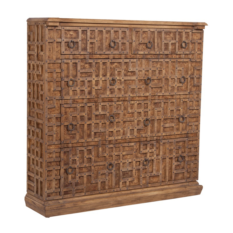 Kommode Zurückgeforderter Wood Chest Wall Guild Master
