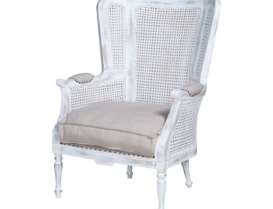Stuhl Wing Chelsea Back Chair Guild Master (Rattan Stuhl geflochten)