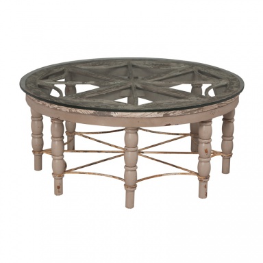 Tisch Artifacts Round Cocktail Table