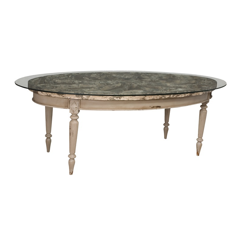 Tisch Artifacts Oval Dining Table Guild Master