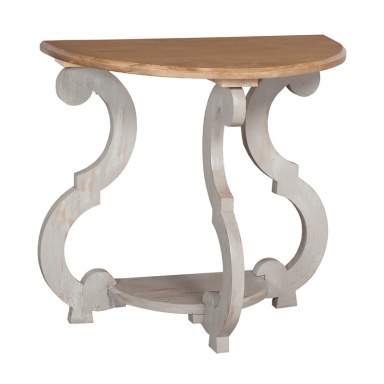 Tisch Legacy Demilune Table