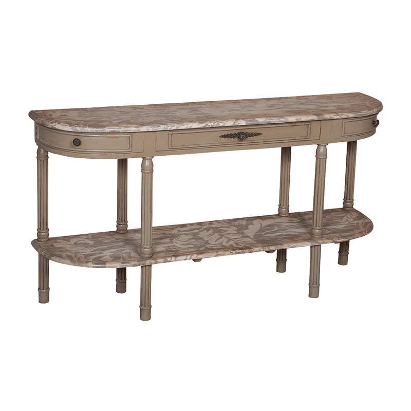 Tisch Fluted Demilune Guild Master