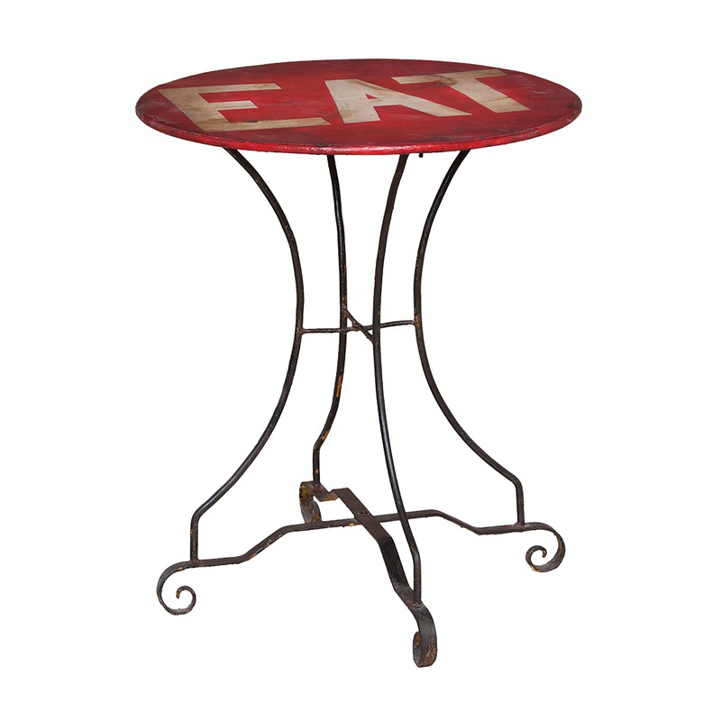 Tisch 24" Metal Bistro Table Guild Master