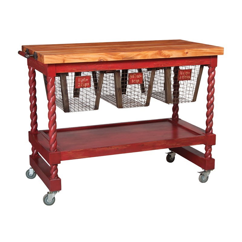 Tisch Küchen-Arbeits Butcher Rolling Block Guild Master