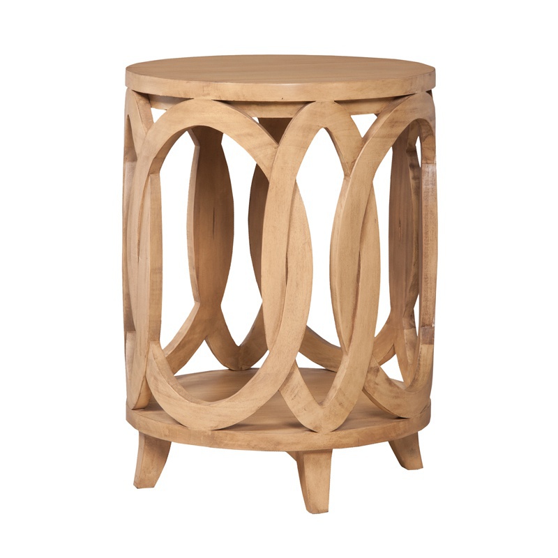 Tisch Interlocking Circles Accent Table Guild Master