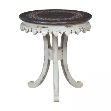 Tisch Fleur De Lis Bib Accent Table