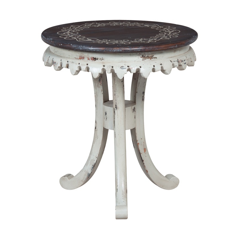 Tisch Fleur De Lis Bib Accent Table Guild Master