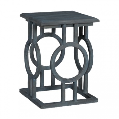 Tisch Circle Cutout Accent Table