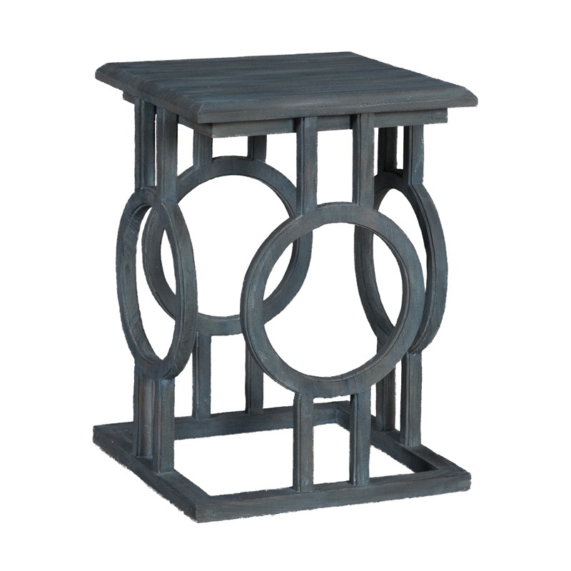 Tisch Circle Cutout Accent Table Guild Master