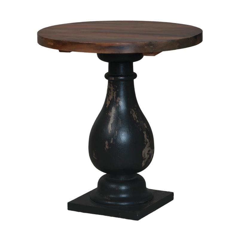 Tisch Woodlands Pedestal Side Table Guild Master