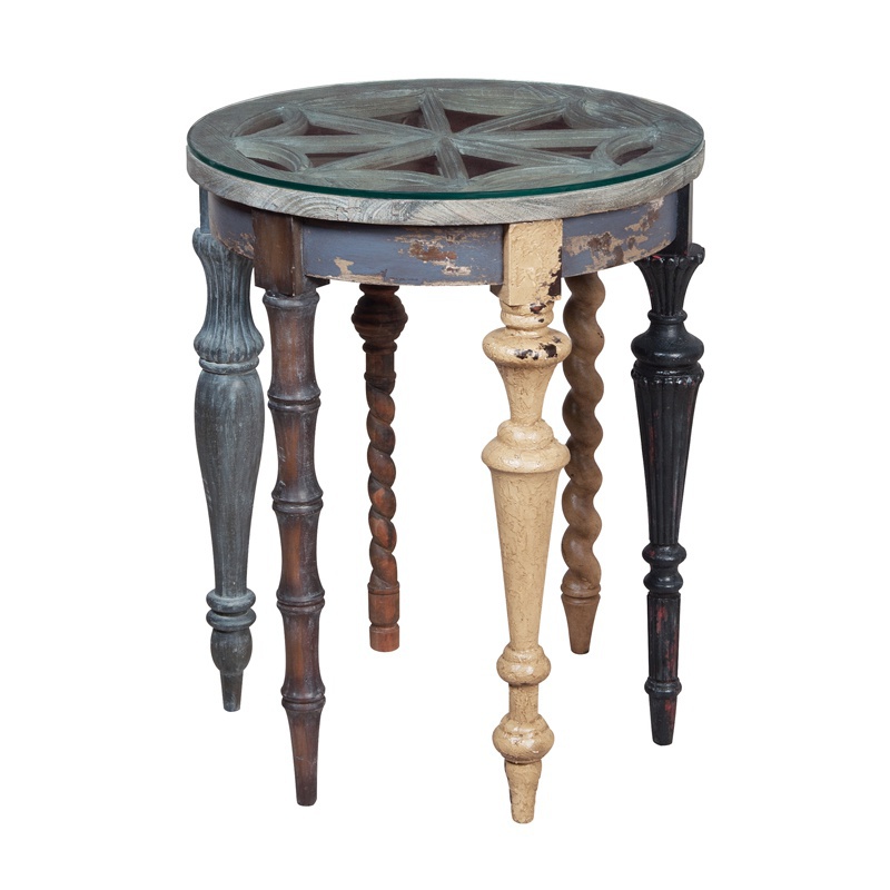 Tisch Architectural Artifacts Accent Table Guild Master