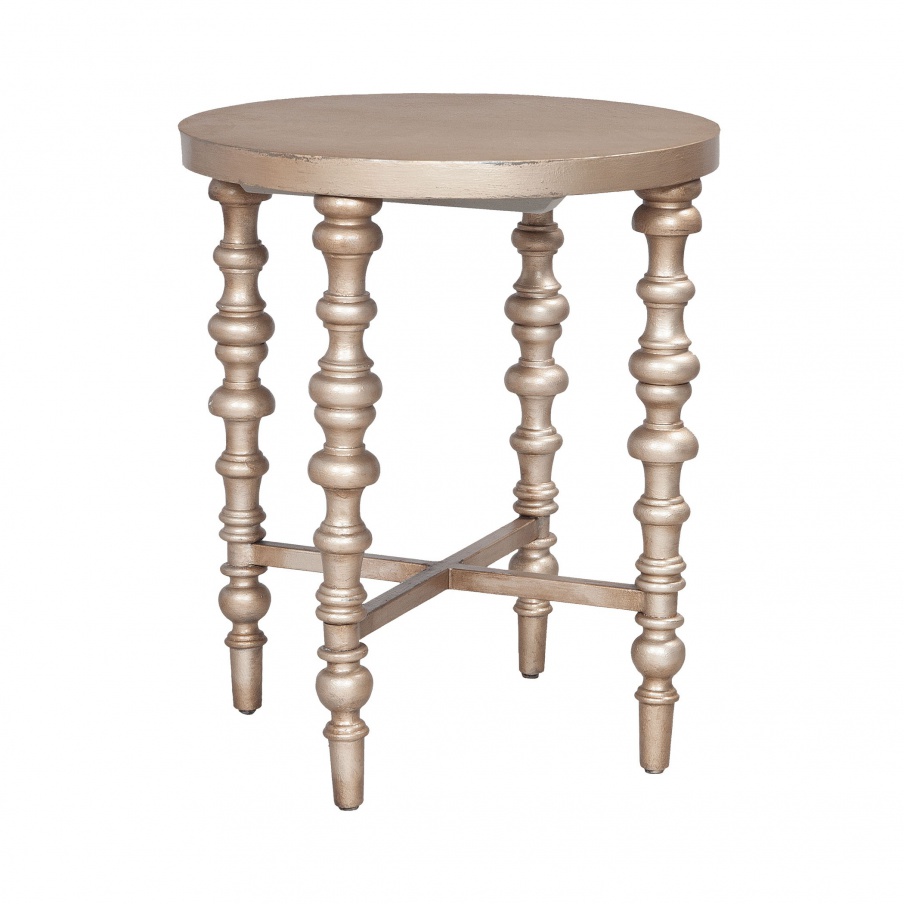 Tisch Small Spindle Accent Table Guild Master