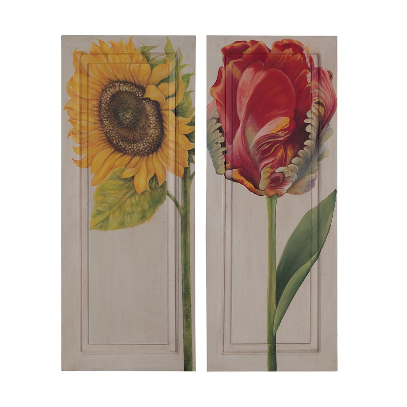 Muster Floral Door Panels Guild Master