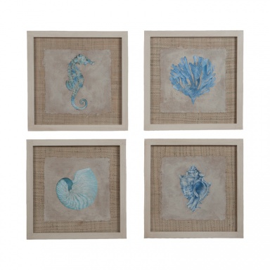 Muster Sea Life In Blue