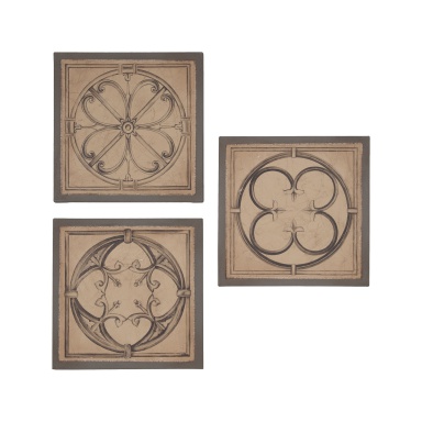 Wand-Dekor-Cartouche