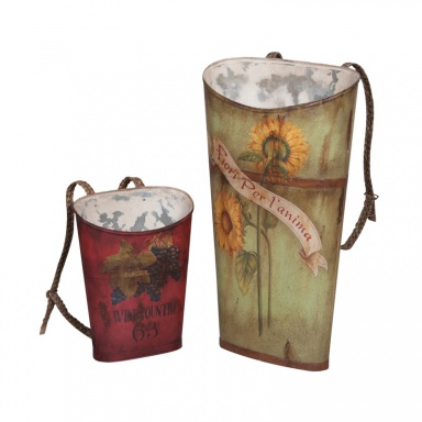 Korb Tin Wine Baskets