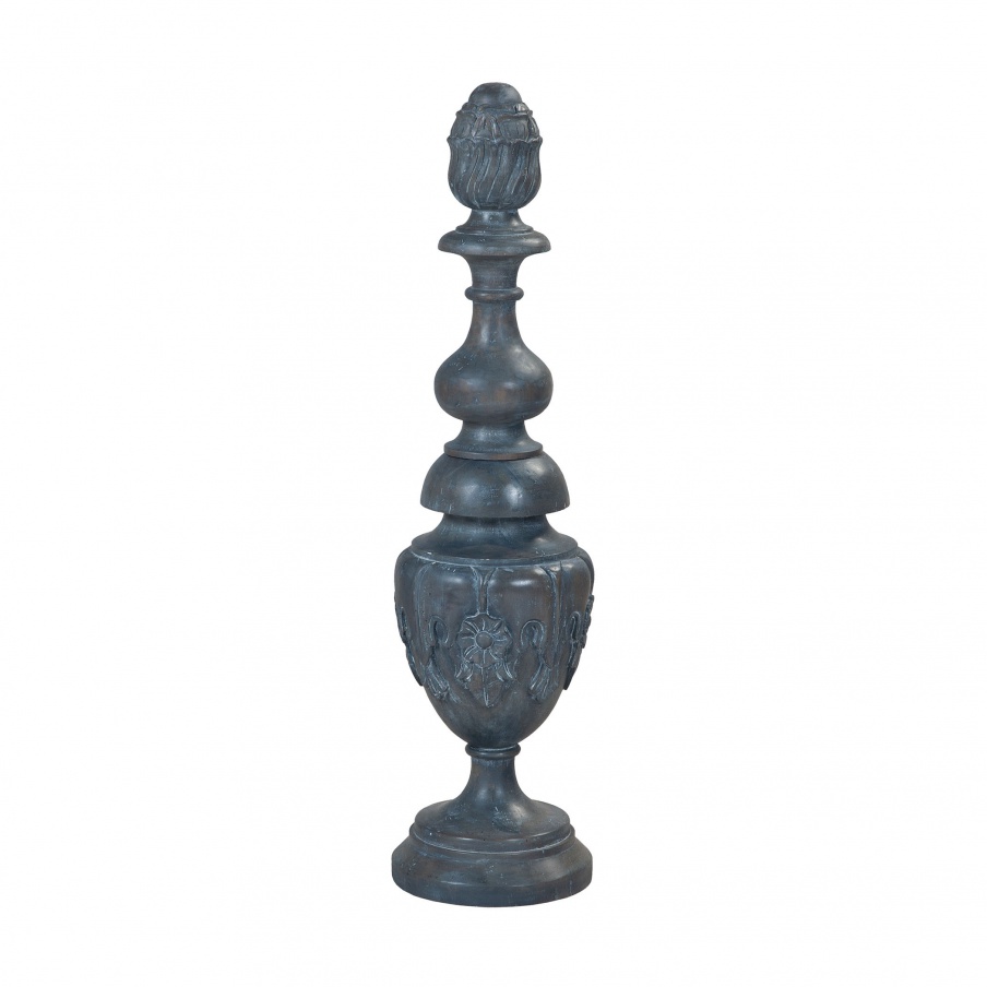 Schiff Carved Wood Finial Guild Master