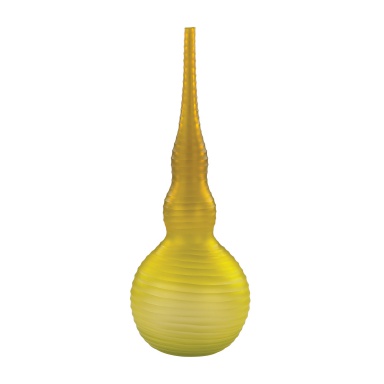 Schiff Hand Tapered-Cut Glass Finial