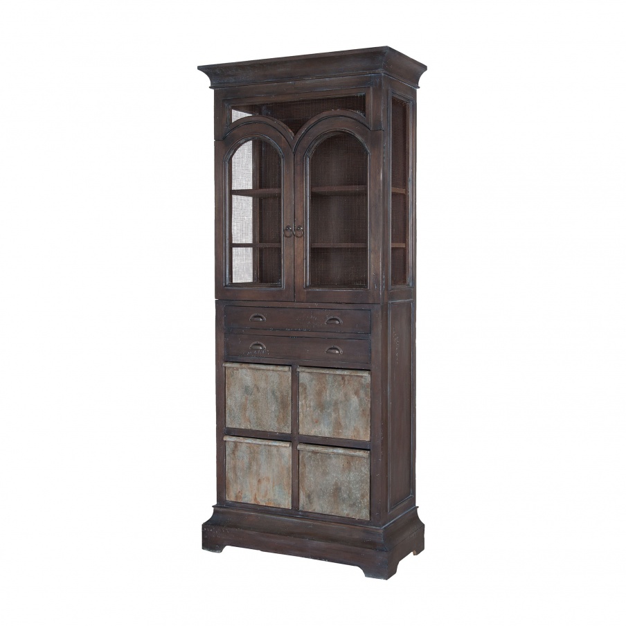 Schrank Farmhouse Kitchen Display Cabinet Guild Master