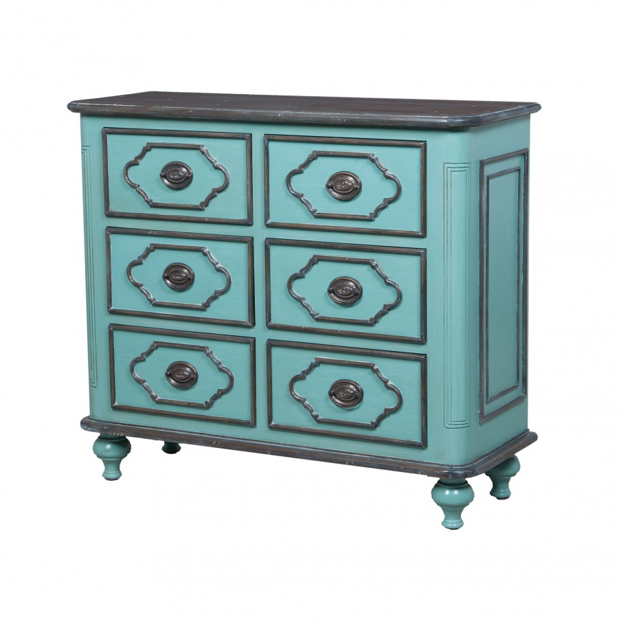 Kommode Waterfront Six Drawer Hall Chest Guild Master