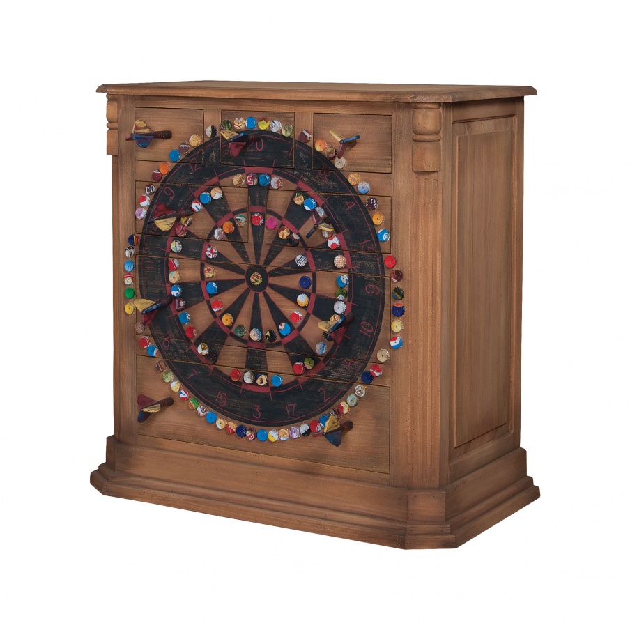 Kommode Farmhouse Game Chest Guild Master