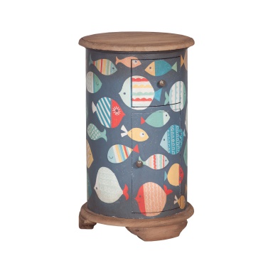 Kommode Round Chair Side Chest