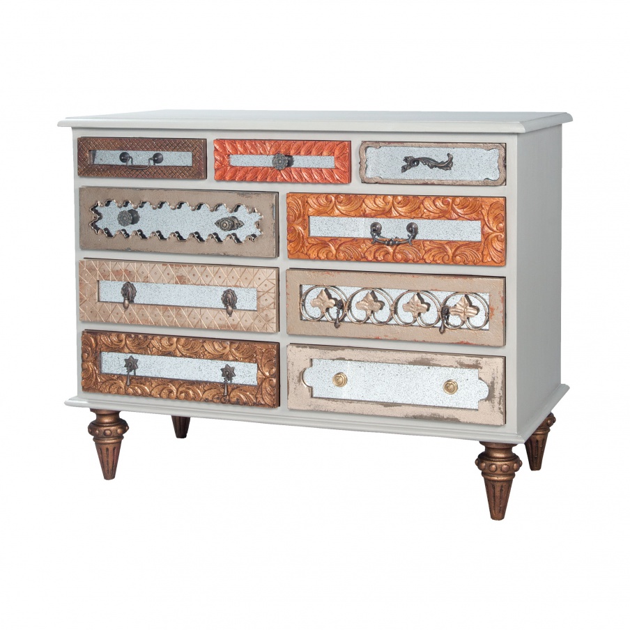 Kommode Mirror Mosaic Dresser Guild Master