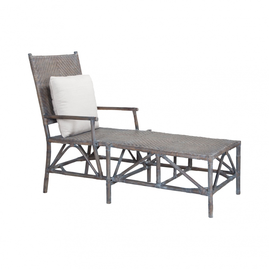 Stuhl Woven Rattan Lounge Chair Guild Master