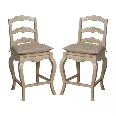 Hocker French Provencal Counter Stool