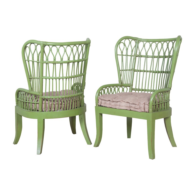 Stuhl European Farmhouse Rattan Chair Guild Master