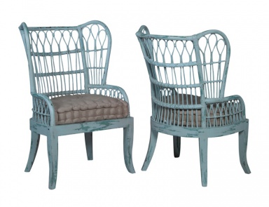 Stuhl Rattan Wing-Back Chair Guild Master (Rattan Stuhl geflochten)