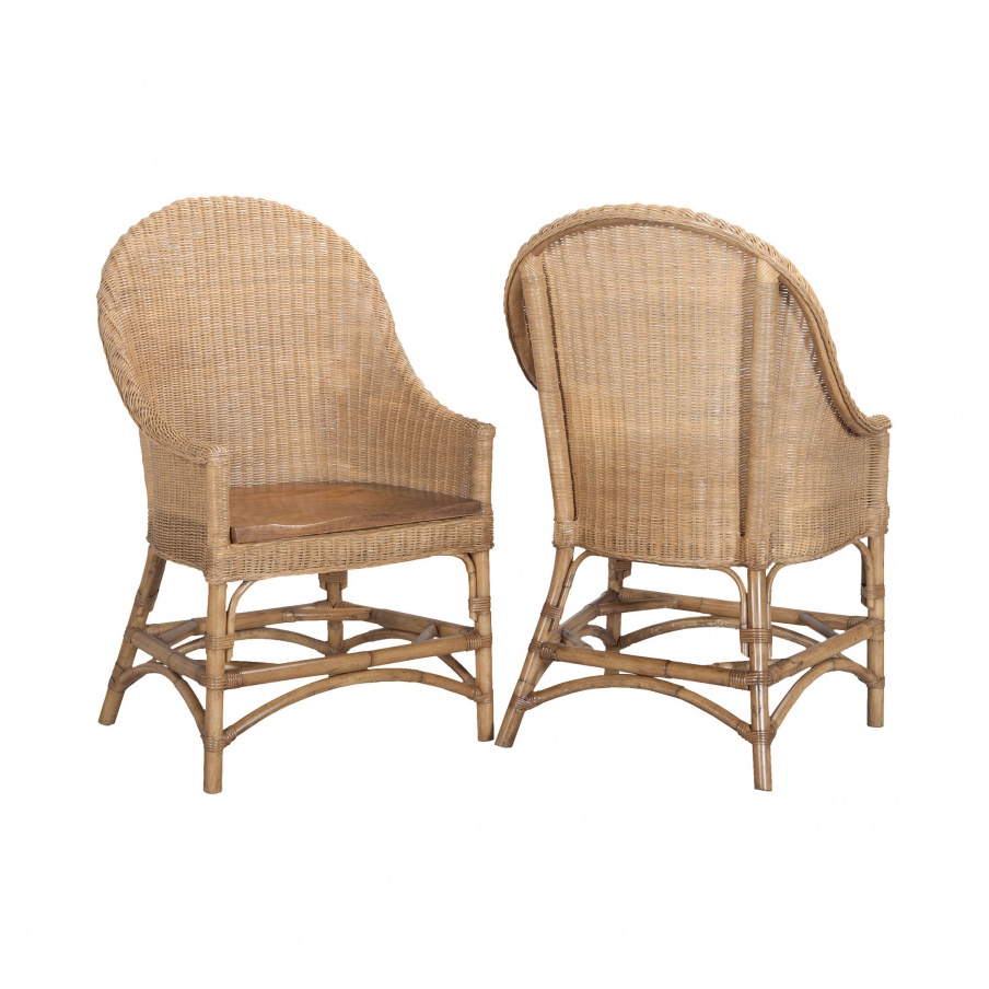 Stuhl Catskill Side Chair With Wooden Seat Guild Master