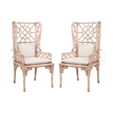 Stuhl Bamboo Wing Chair