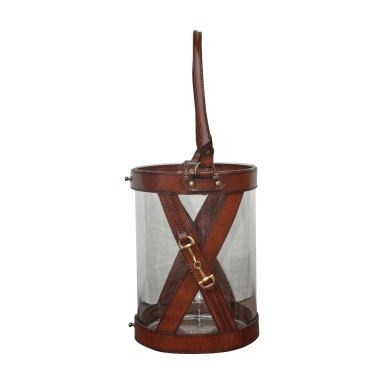 Aufbewahrungsbox Small Hurricane Leather with Handle