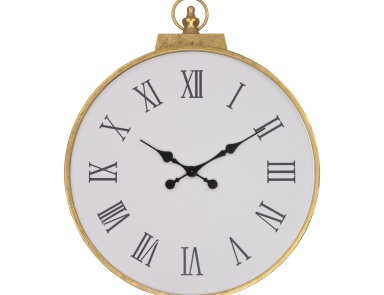 Die Wanduhr Karlova Wall Clock Sterling