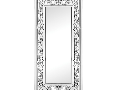 Wandhalter Camille Wall Mirror With Venetian Glass Frame Sterling