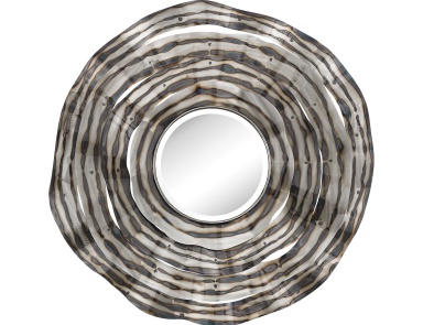 Wall Boundary Wall Mirror Bastille In Sterling Silver