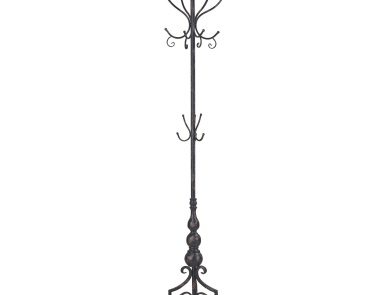 Aufhänger Stocks Bridge Coat Rack In Distressed Black By Sterling (Aufhänger)