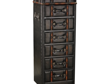 Truhe Tall Travelers Chest Sterling