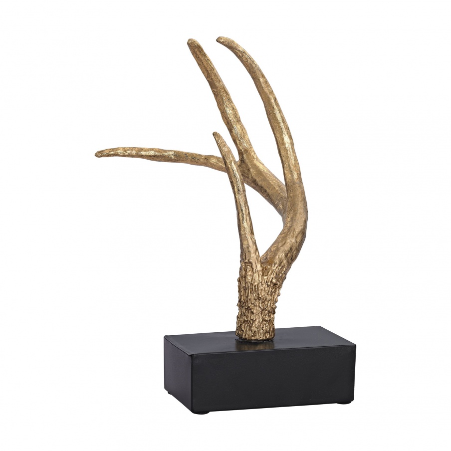 Zubehör Gold Mounted Horn Sterling