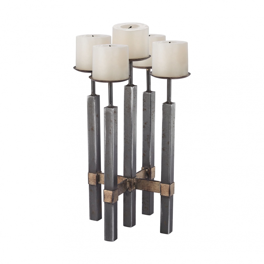 Kerzenhalter Brutalist Candle Holder Sterling