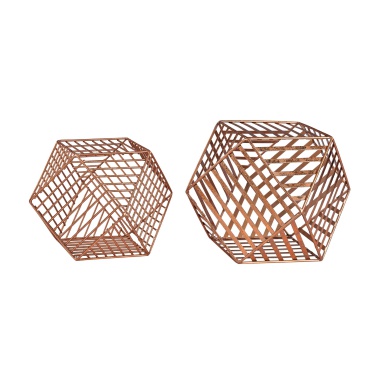 Zubehör Copper Metallic Wire Dodecahedron