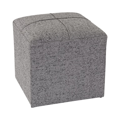 Chaiselongue Grey Cube Ottoman