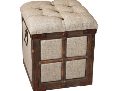 Hocker Restoration Storage Bench Sterling