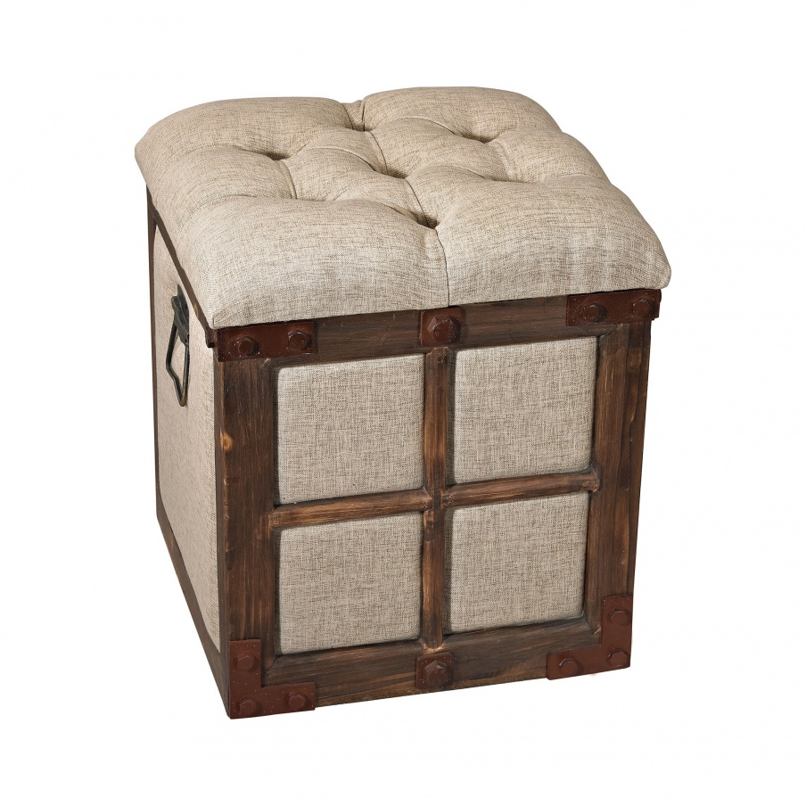 Hocker Restoration Storage Bench Sterling