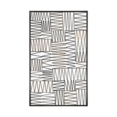 Wand-Dekor Heavy Metal Wire Work Wall Panel