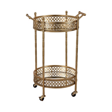 Tisch сервировочный (Beistelltisch) Banded Round Bar Cart